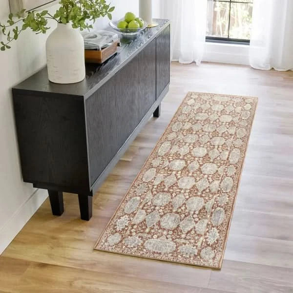 Prima Area Rug Collection, Eta Rust