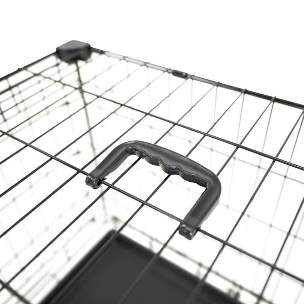 Lucky Dog DWELL Series Crate, Black Finish