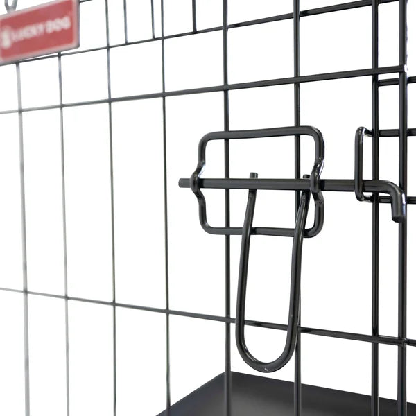 Lucky Dog DWELL Series Crate, Black Finish