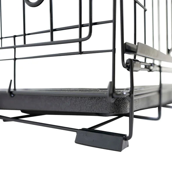 Lucky Dog DWELL Series Crate, Black Finish