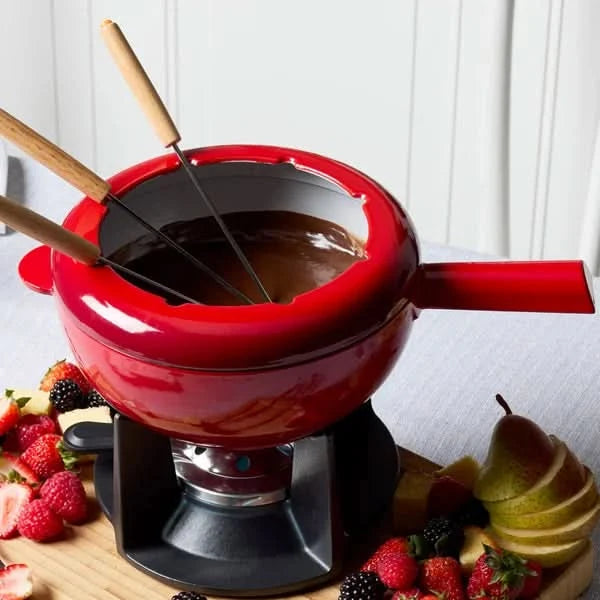 ZWILLINGS 10-piece Cast Iron Fondue Set