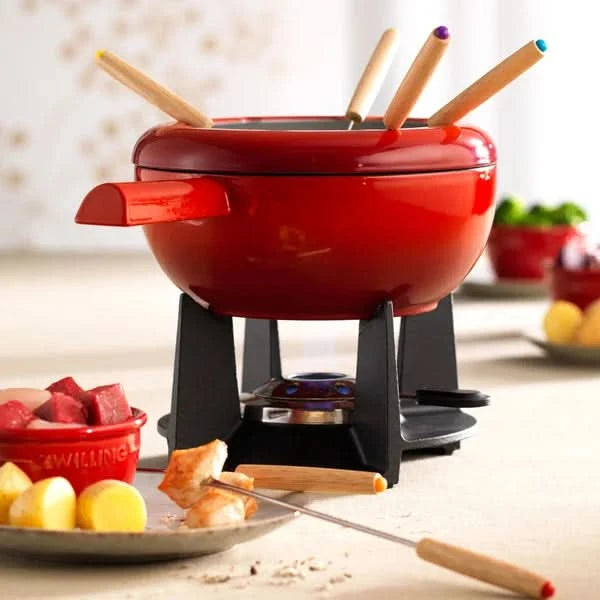 ZWILLINGS 10-piece Cast Iron Fondue Set