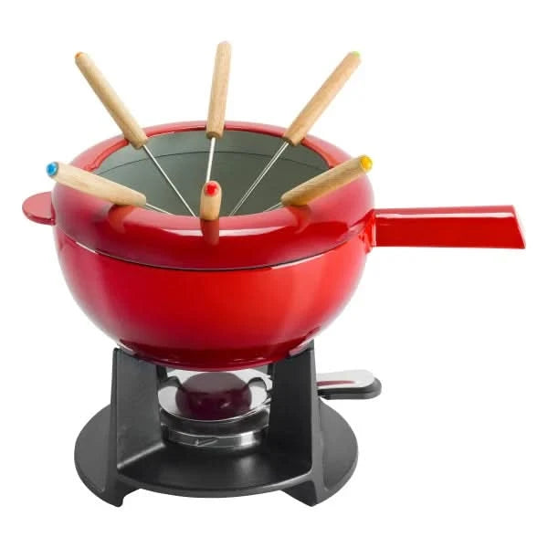 ZWILLINGS 10-piece Cast Iron Fondue Set