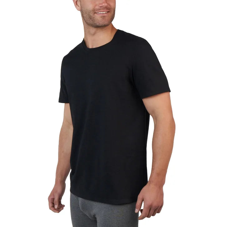 Kirkland Signature Men's Midweight Crew Tee, 6-pack