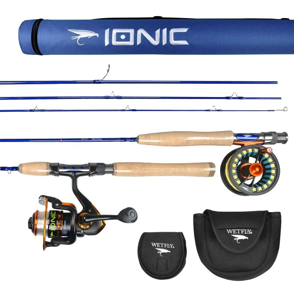 WETFLY Ionic Convertible Fly & Spin Combo