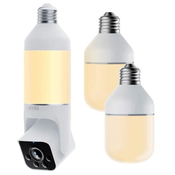 Wyze 2k Bulb Cam and Accessory Bulb Bundle