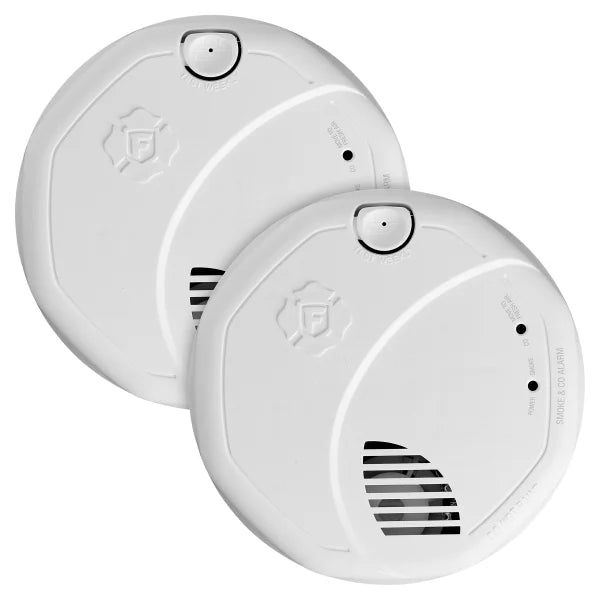 First Alert Z-Wave Battery Smoke and CO Alarm Works with Ring, 2-pack