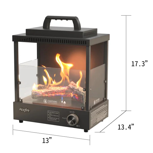 Alogfire Portable Gas Fire Place