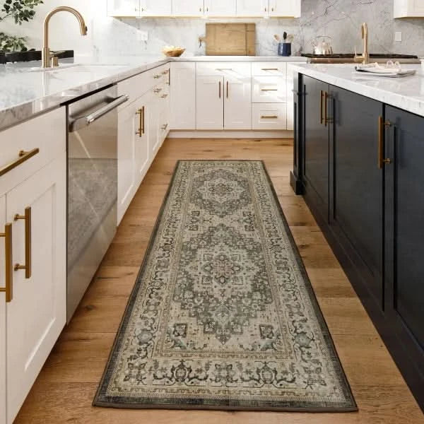 Ruggable Flatwoven Washable Amara Runner Rug, 2 '6" x 7'