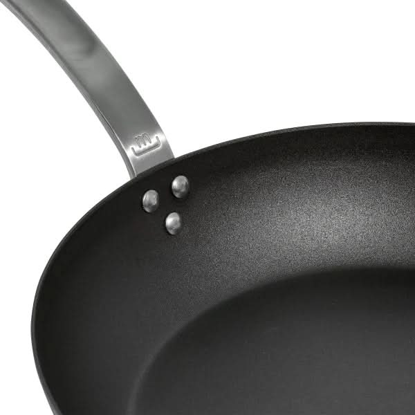 MADE IN Seasoned Carbon Steel 2-piece Frying Pan Set