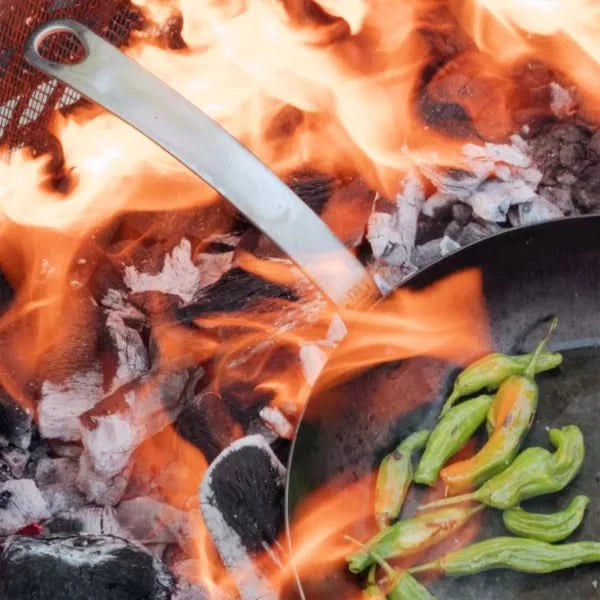 MADE IN Seasoned Carbon Steel 2-piece Frying Pan Set