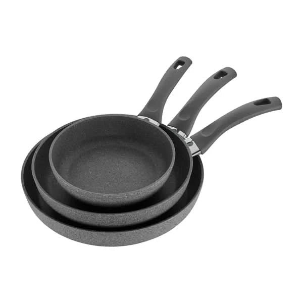 Ballarini Modena by Henckels Forged Aluminum 3-piece Fry Pan Set