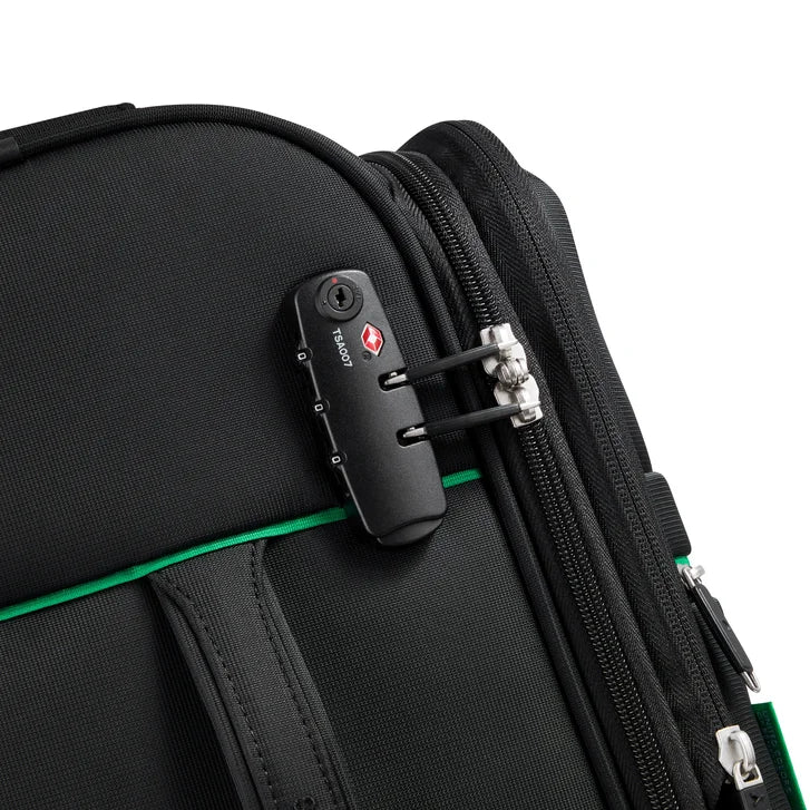 United Colors of Benetton X Delsey Paris Color Block 3-piece Softside Set