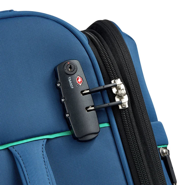 United Colors of Benetton X Delsey Paris Color Block 3-piece Softside Set