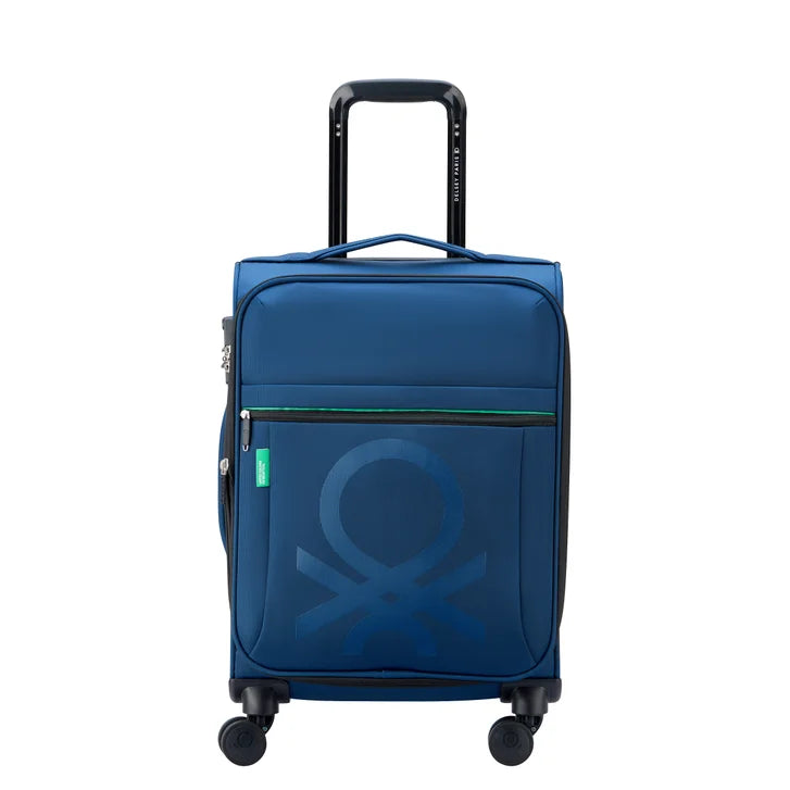 United Colors of Benetton X Delsey Paris Color Block 3-piece Softside Set