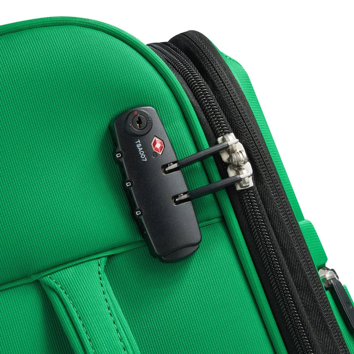 United Colors of Benetton X Delsey Paris Color Block 3-piece Softside Set