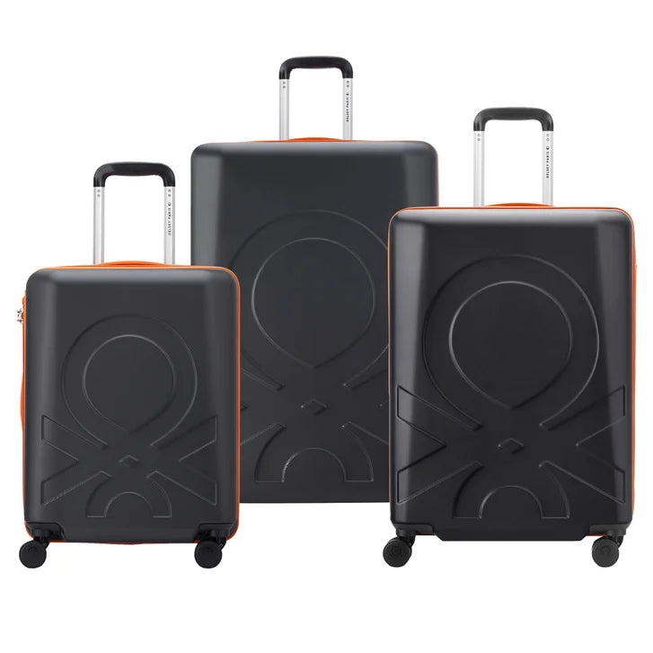 United Colors of Benetton X Delsey Paris Fabrica 3-piece Hardside Set