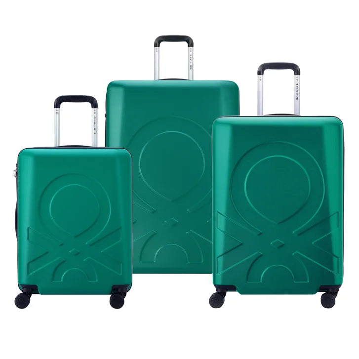 United Colors of Benetton X Delsey Paris Fabrica 3-piece Hardside Set