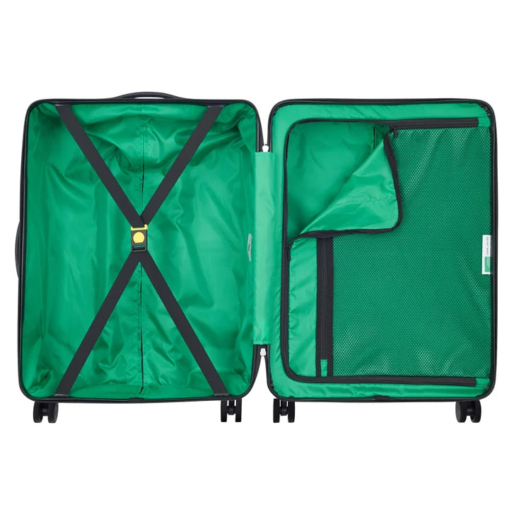 United Colors of Benetton X Delsey Paris Now! 2-piece Check-in Spinners Hardside Set
