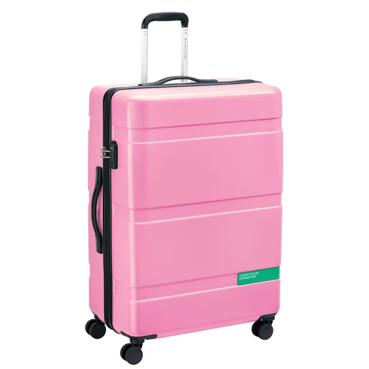 United Colors of Benetton X Delsey Paris Now! 2-piece Check-in Spinners Hardside Set