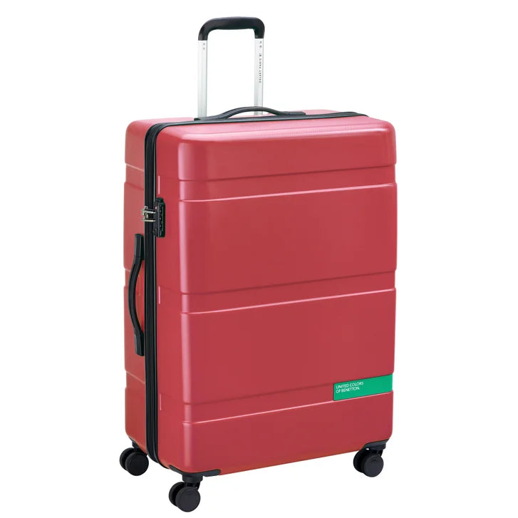 United Colors of Benetton X Delsey Paris Now! 2-piece Check-in Spinners Hardside Set