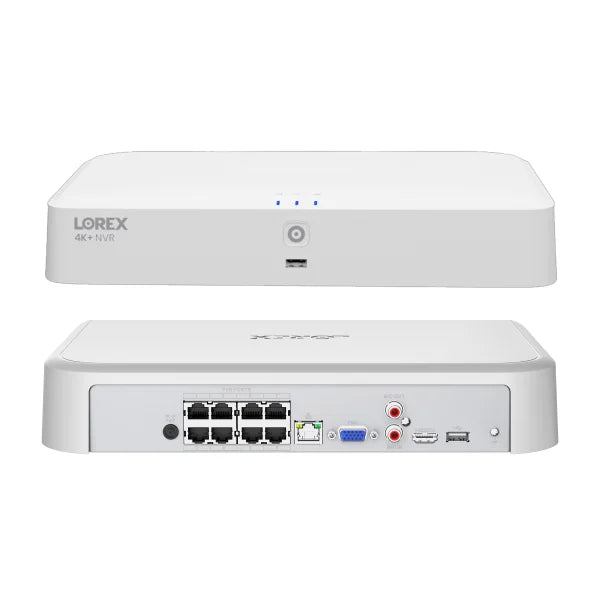 Lorex Classic 2TB NVR w/ 6x 4K+ Turret Cameras & 2x Dual Lens 4K Cameras