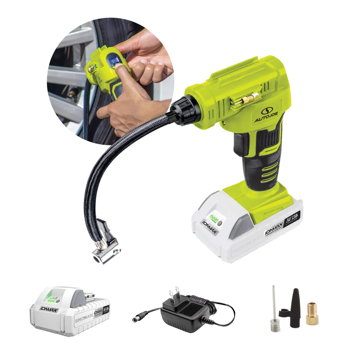 Auto Joe 24V Cordless Digital Air Compressor