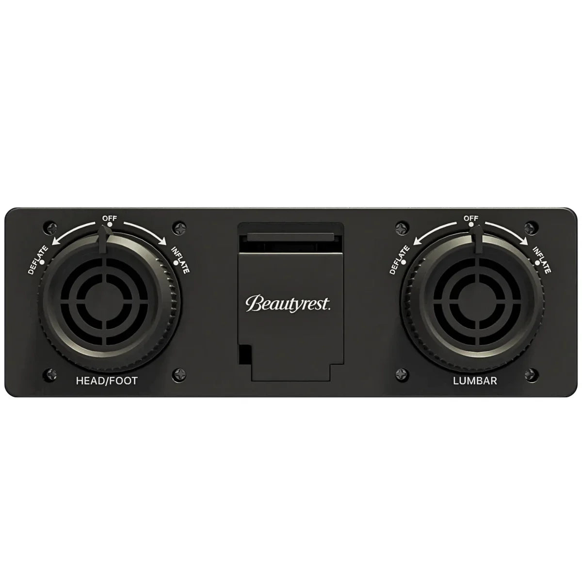 Beautyrest 20" Lumbar Adjust 3-Zone Adjustable Air Bed with Built-in Pump