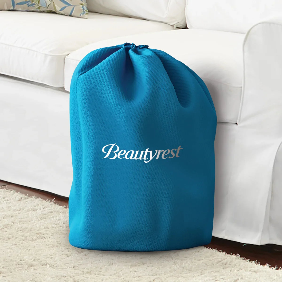 Beautyrest 20" Lumbar Adjust 3-Zone Adjustable Air Bed with Built-in Pump