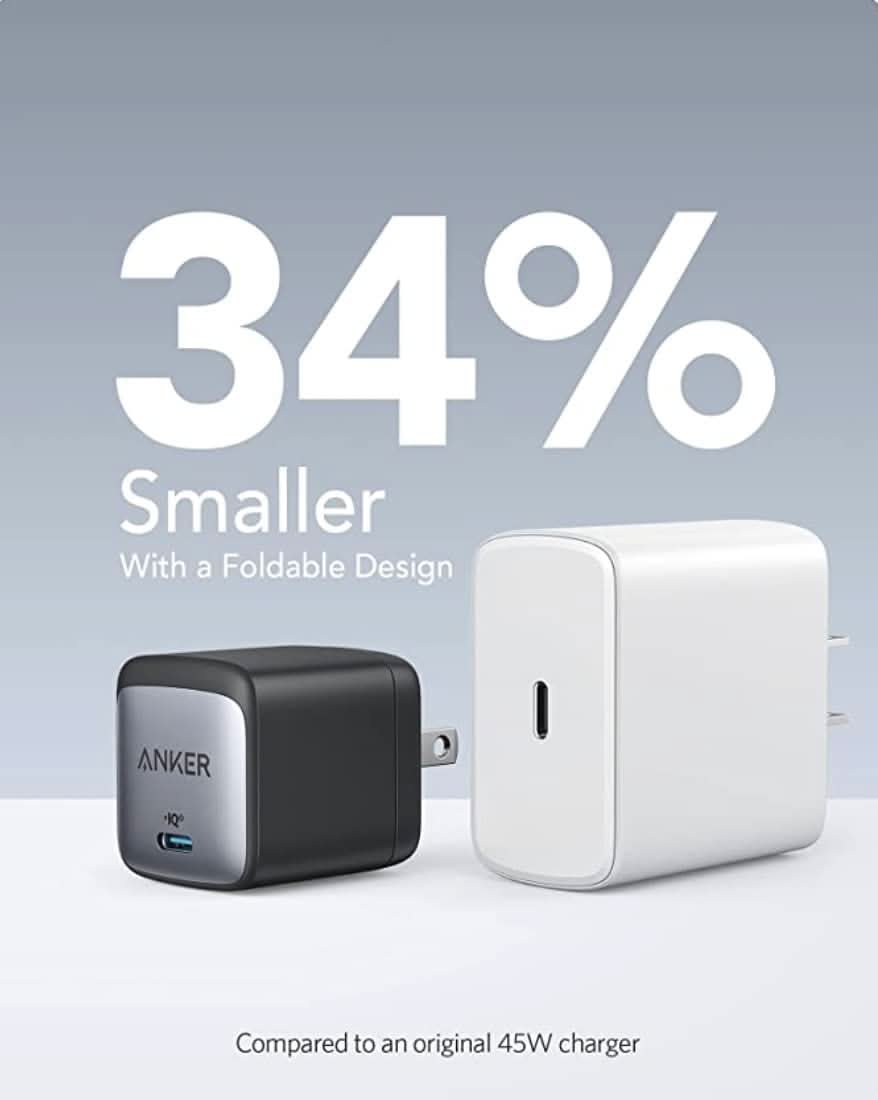 Anker 713 USB C Charger(Nano II 45W)