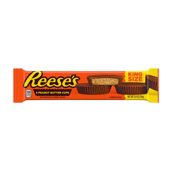 Reese's Peanut Butter Cups, King Size, 2.8 oz, 24-count
