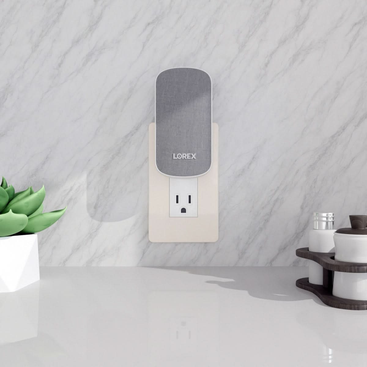 Lorex 4K Wired Video Doorbell with Wi-Fi Chimebox