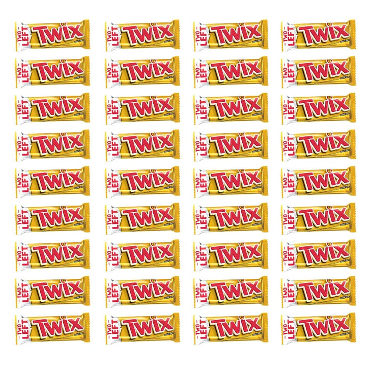 Twix Share Size Chocolate Caramel Cookie Candy Bar, 3.02 oz, 24-count