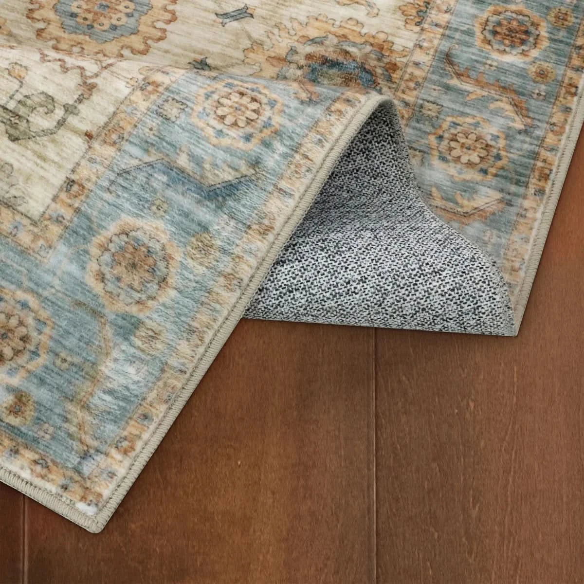 Wyatt & Ash Washable 2-pack Runner and Accent Rug, Dalileh Beige