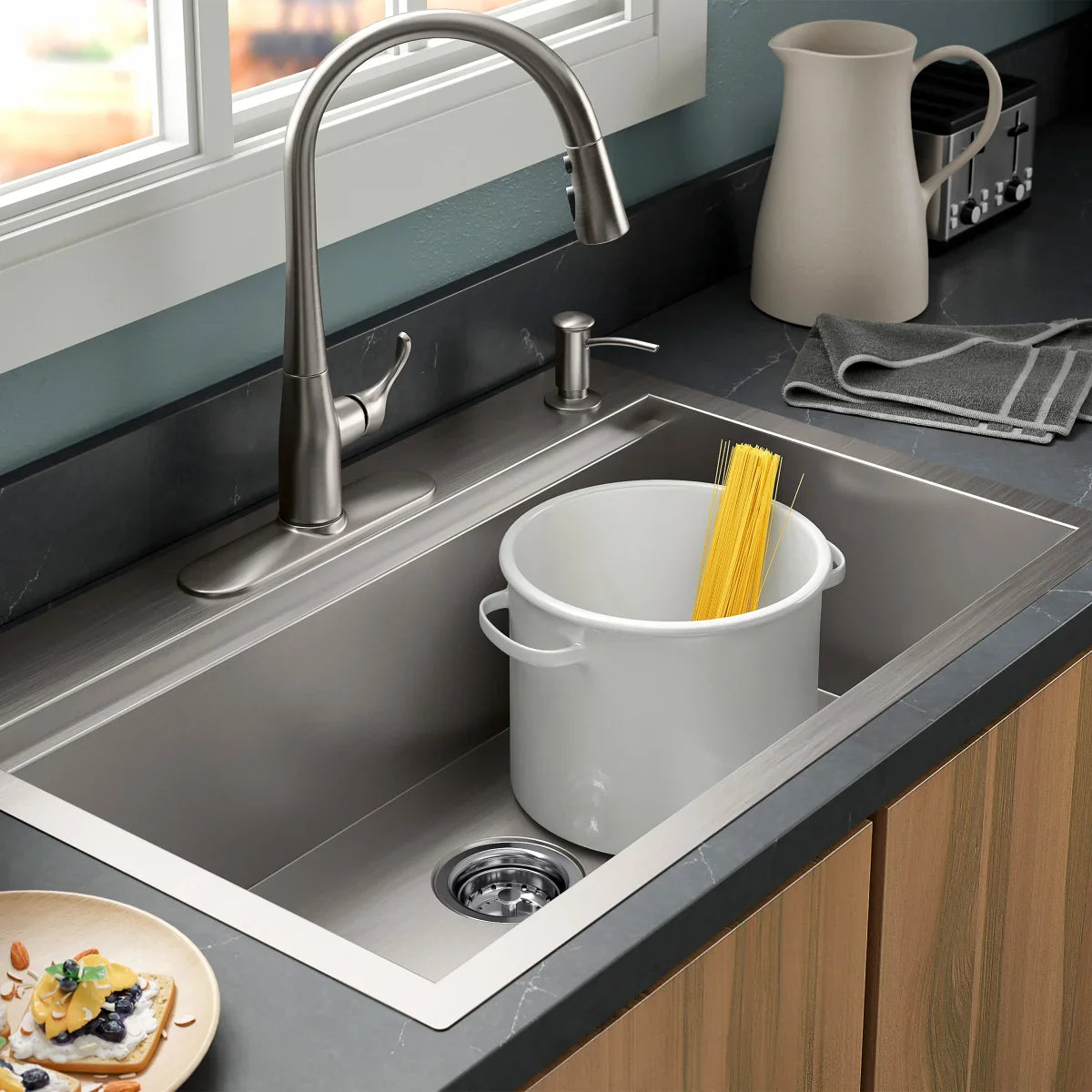 Kohler Lyric Dual Mount Workstation Kitchen Sink Kit