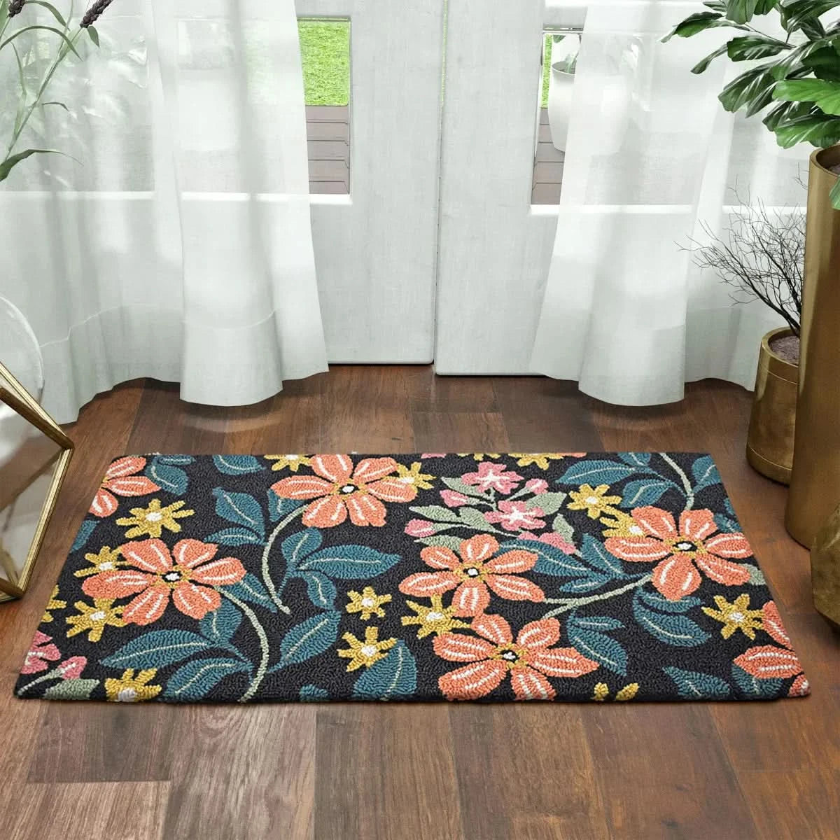 Harvest Hand-Hooked Accent Rug, 22” x 38”
