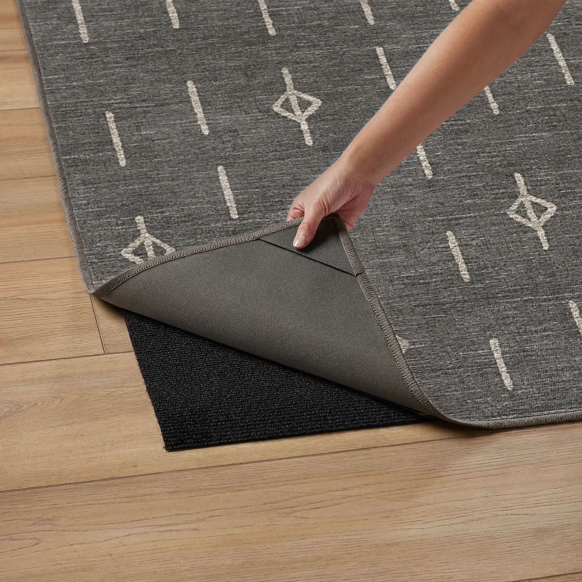 Ruggable Flatwoven Washable Alina Runner Rug, 2' 6" x 7'