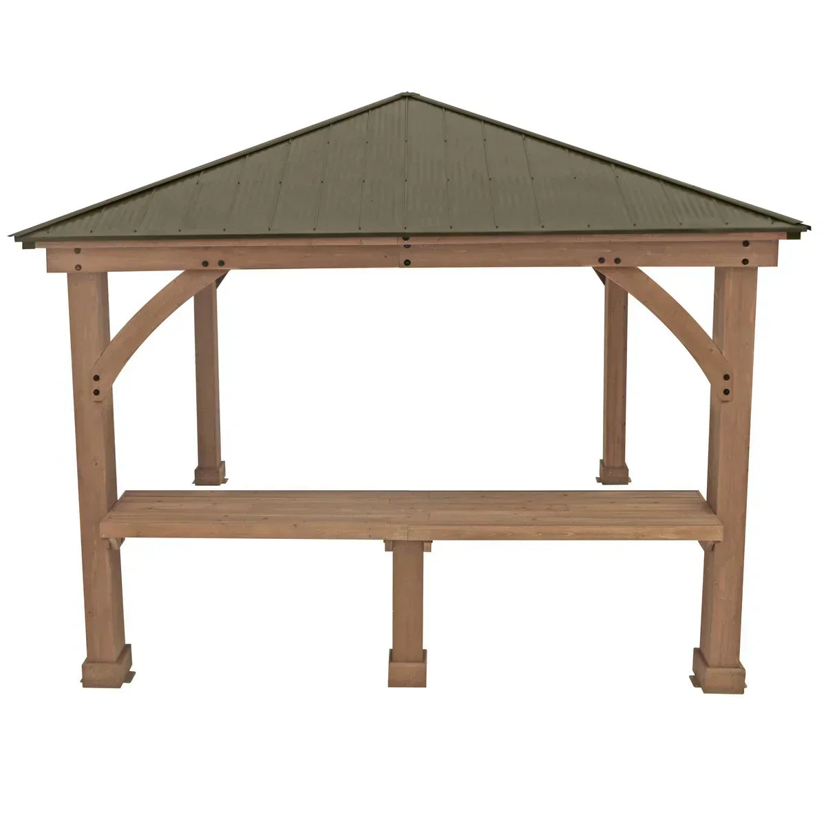 Yardistry 12' Gazebo Bar Counter