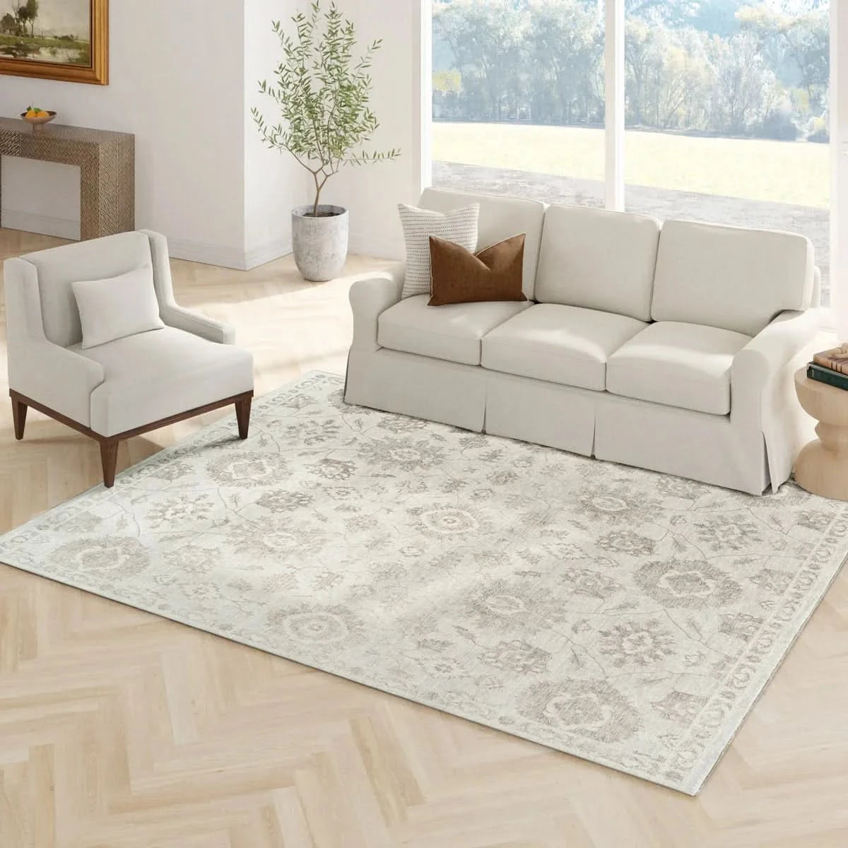 Prima Area Rug Collection, Kapano Cream