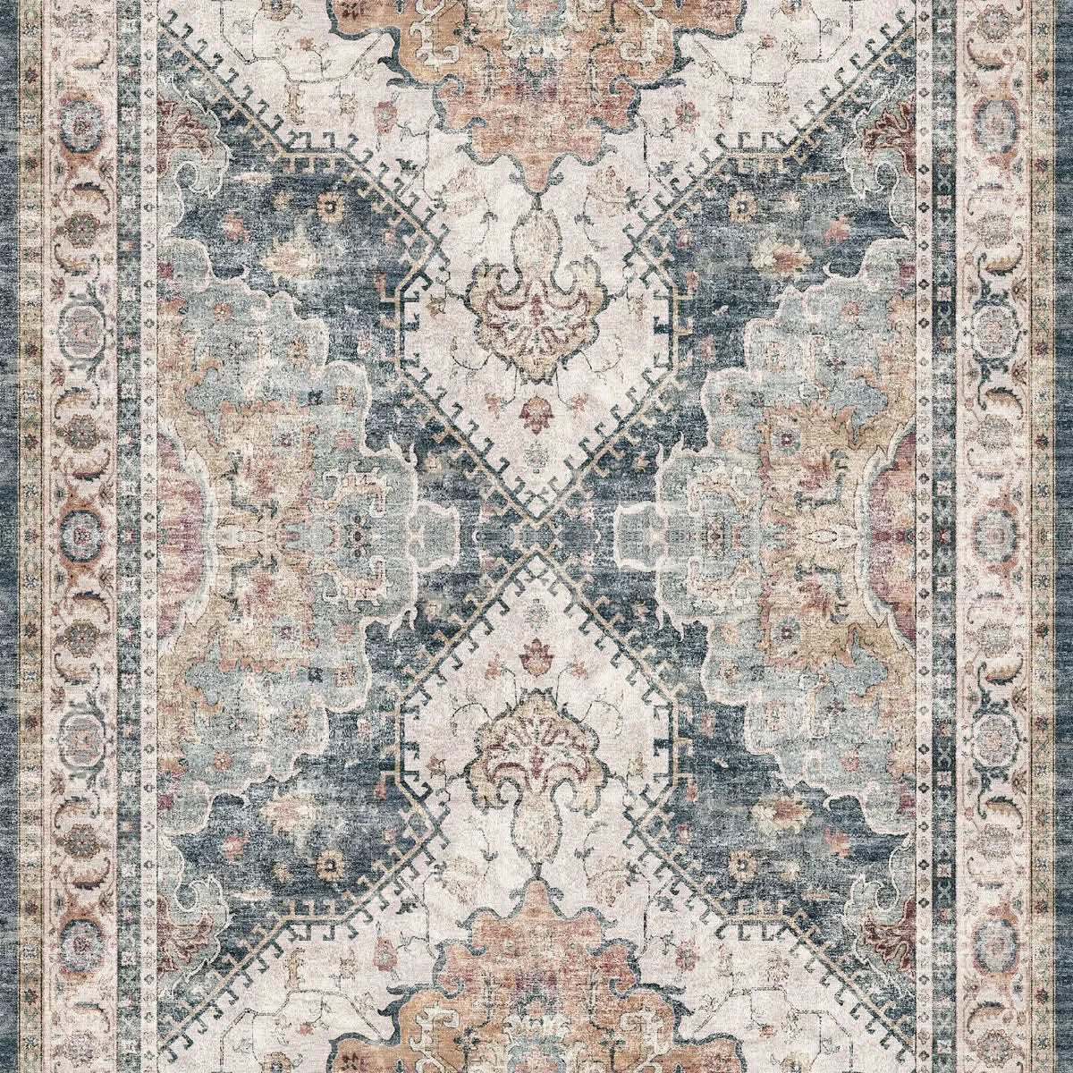 Wyatt & Ash Washable Runner, Geraldine