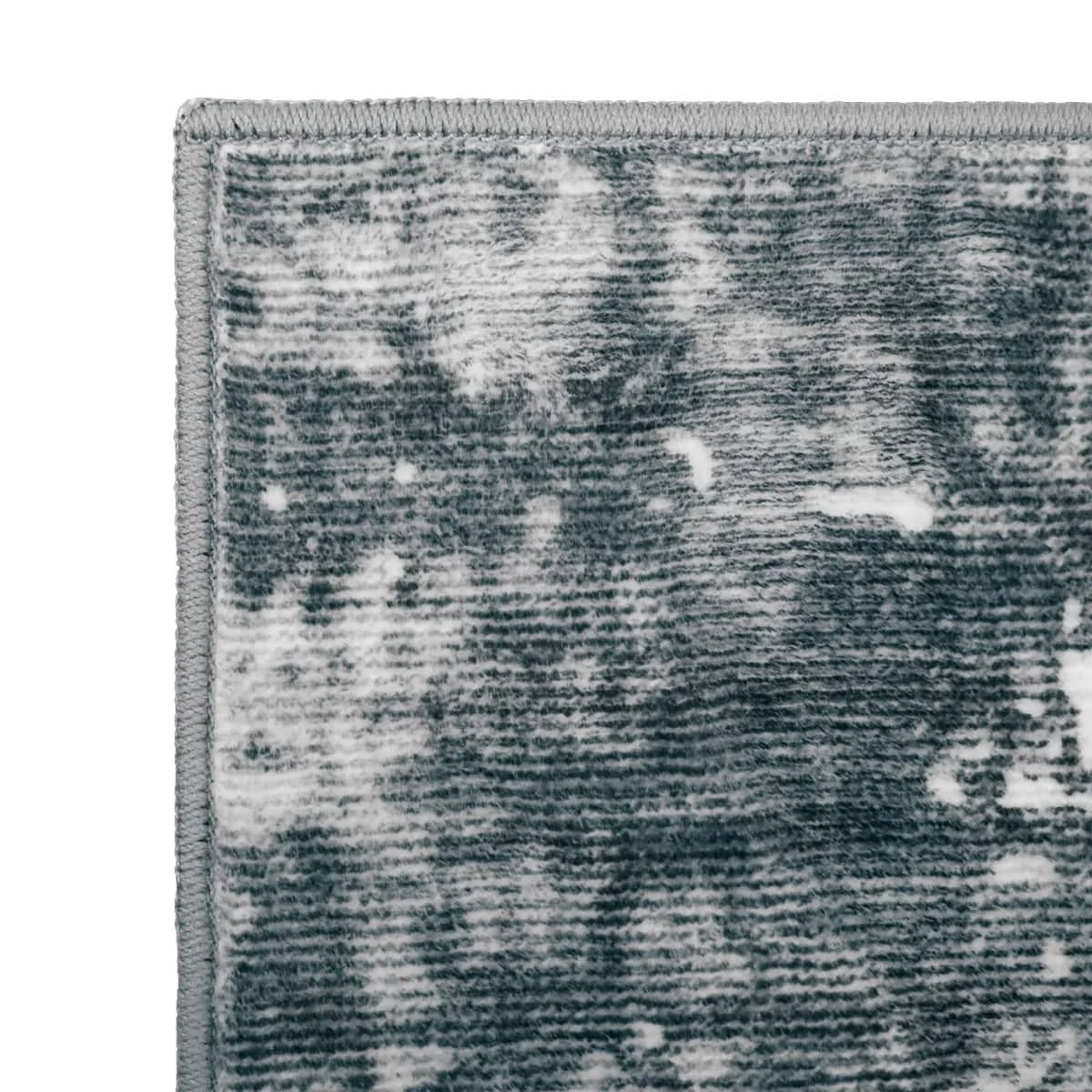 Wyatt & Ash Washable Washable Indoor Area Rug, Jayden Gray 7'10" x 10"