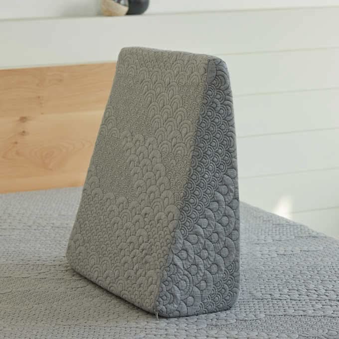 Brentwood Home Whitney Wedge Pillow with Gel Memory Foam