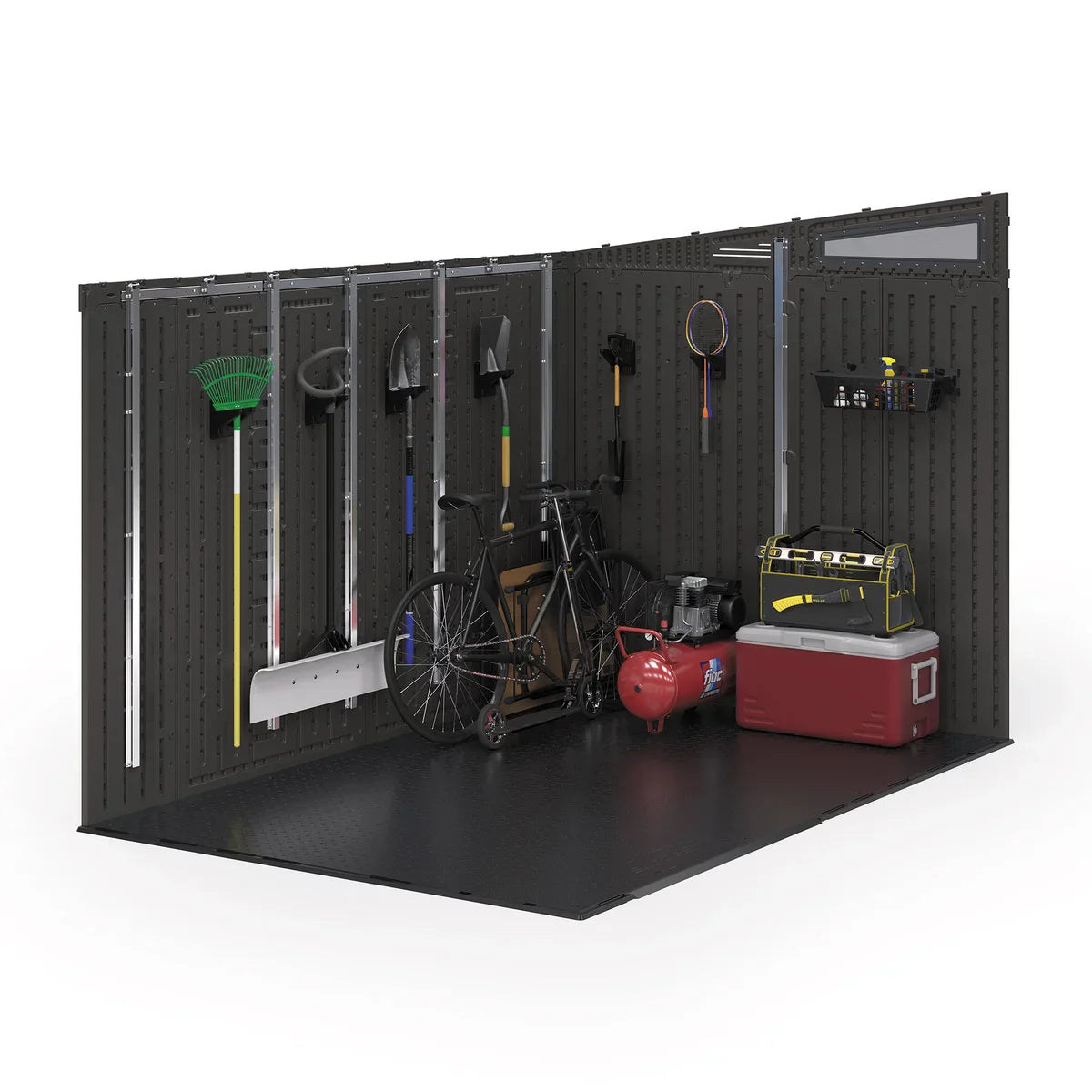 Suncast Modernist 10ft x 7ft. Sliding Door Storage Shed