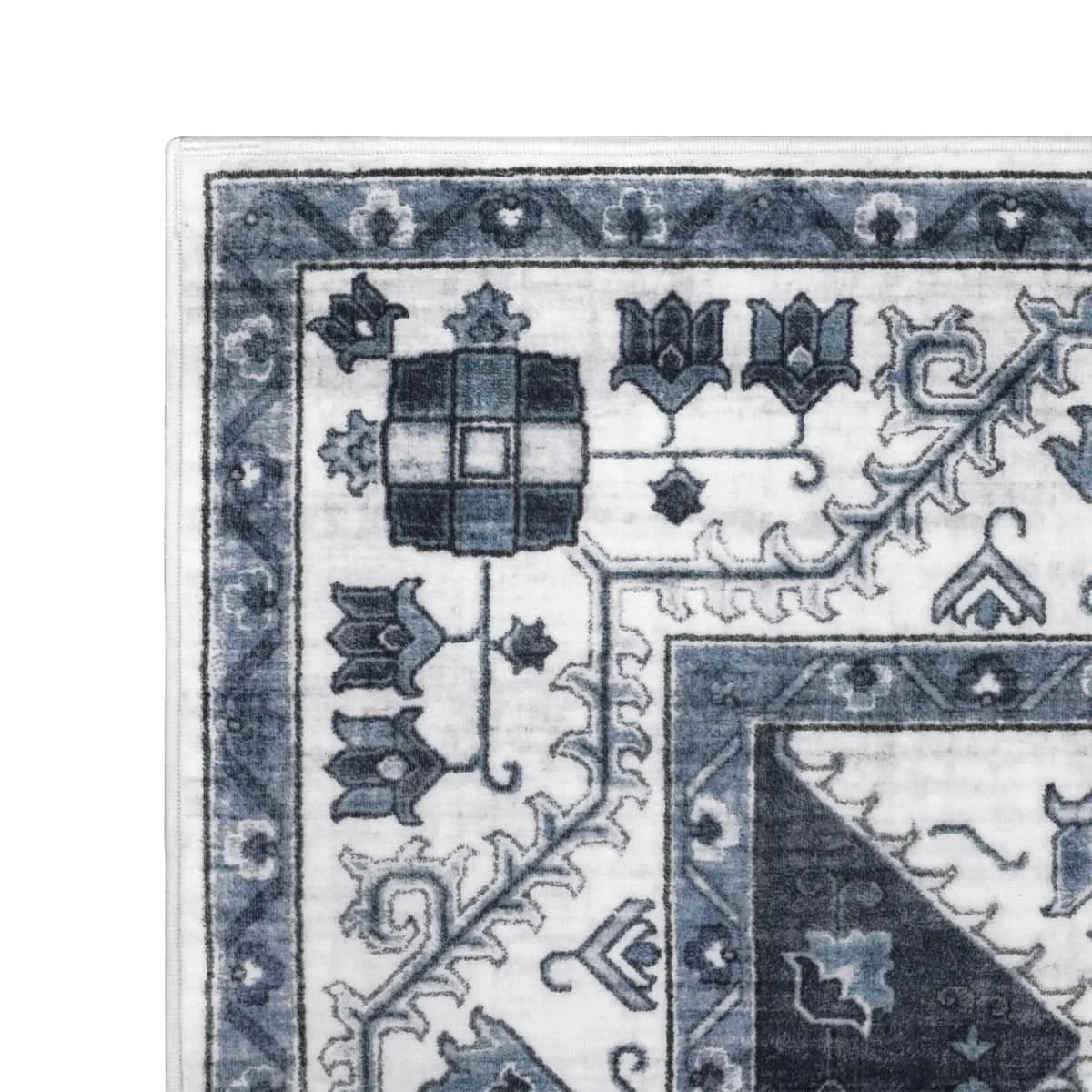 Wyatt & Ash Washable Indoor Area Rug, Cyrus 9' x 12'