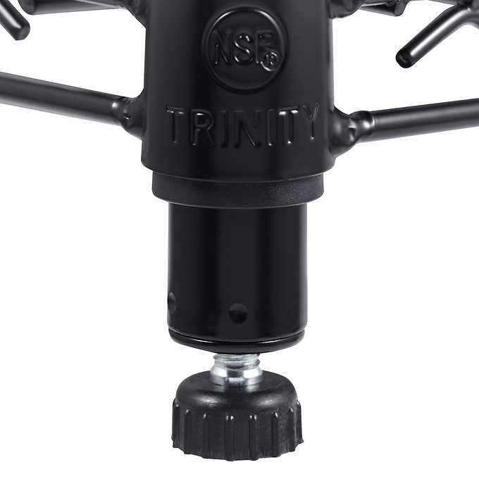 TRINITY 4-Tier Wire Shelving Rack, 48” x 18” x 72”, NSF, Includes Wheels and Liners, Black