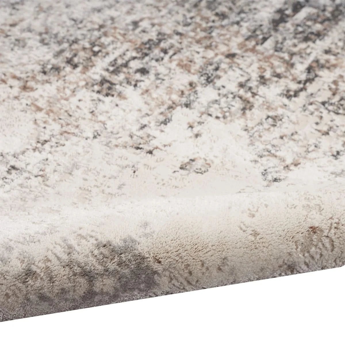 Calvin Klein Luminosity Ivory Gray Area Rug, 5' 3" x 7' 3"