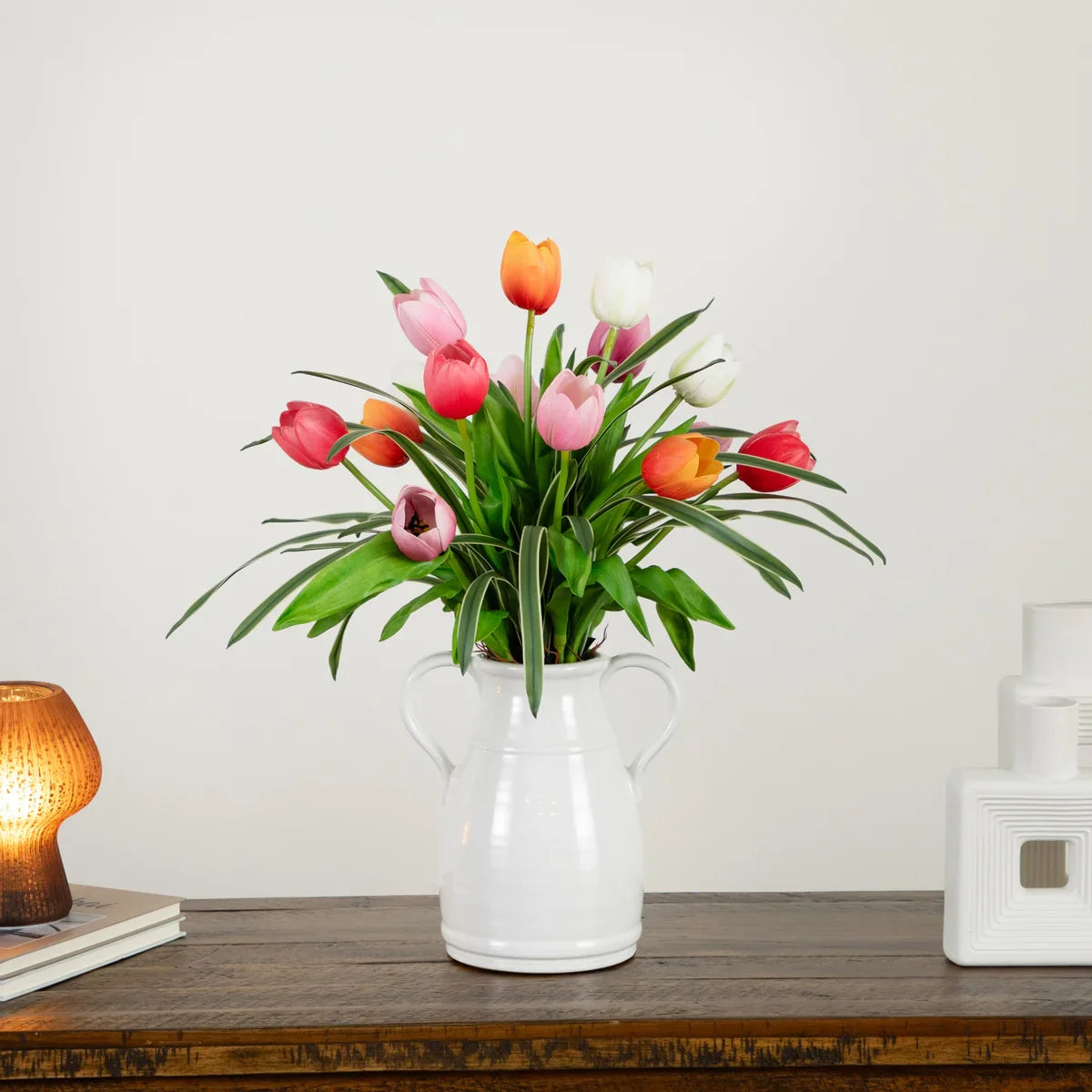 Faux 23” Tulip Arrangement