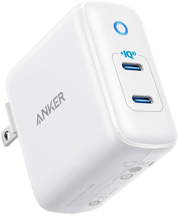 Anker USB-C Charger, PowerPort III Duo 40W, 2-Port PIQ 3.0