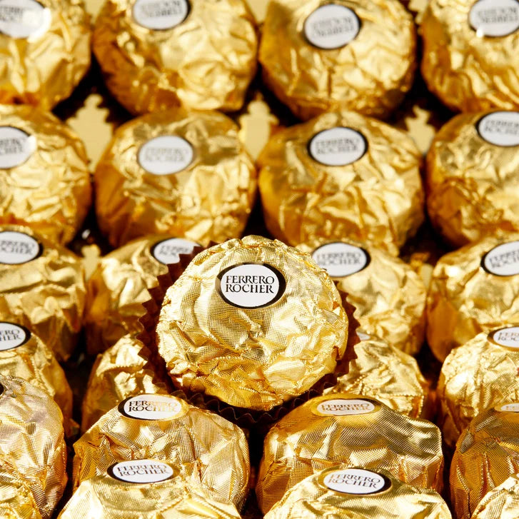 Ferrero Rocher, Milk Chocolate Hazelnut Candy, 21.2 oz, 48 Count