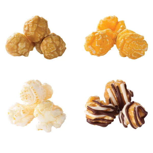 Popcornopolis Ultimate Classic Assorted Tall Cones, Variety, 24-count